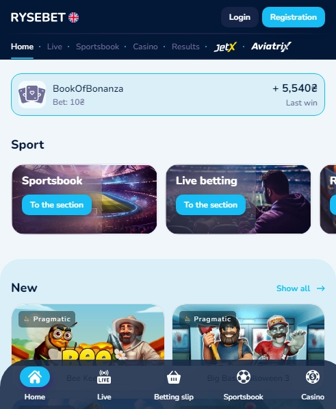 Rysebet Casino
